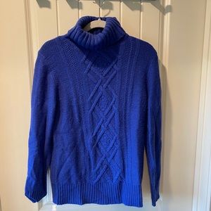 COPY - J Crew Cobalt Blue Turtleneck Sweater Size…